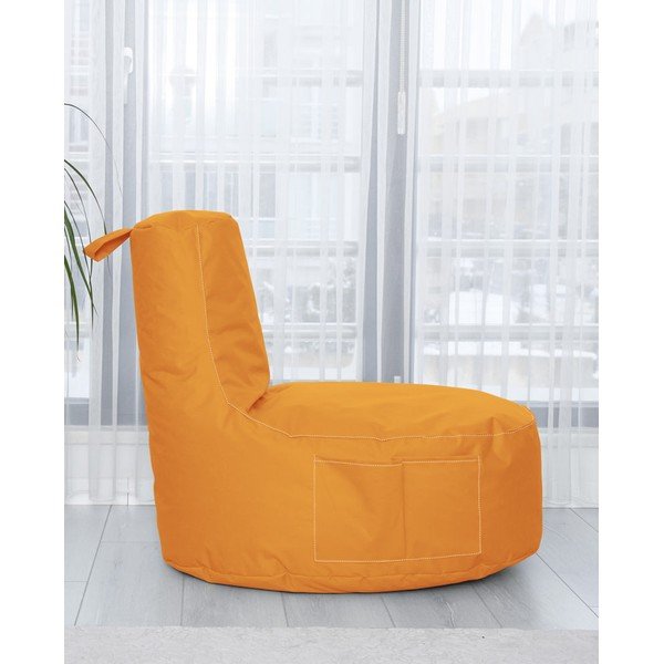 Oranžový sedací vak EVA Sport – Floriane Garden-image-2