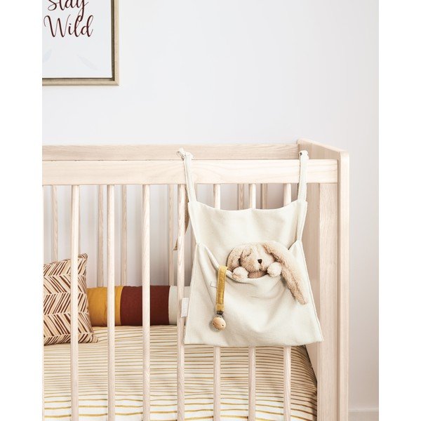 Bílý organizér na dětskou postýlku z organické bavlny Kave Home Cleonice-image-4