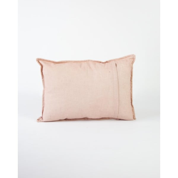 Růžový dekorativní polštář Really Nice Things Lino Moss, 35 x 50 cm