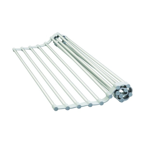 Hliníková odkapávací mřížka na dřez ve stříbrné barvě Metro – iDesign-image-2