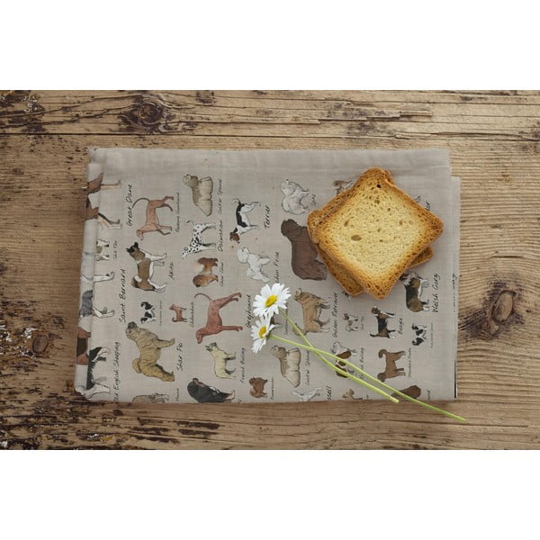 Sada 2 ubrousků Little Nice Things Dog Types, 47 x 65 cm-image-2