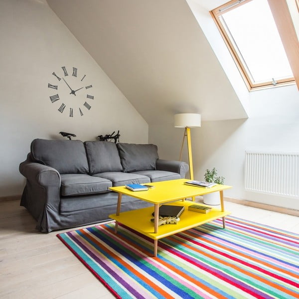 Bílý konferenční stolek se sníženou spodní deskou Ragaba KORO-image-1