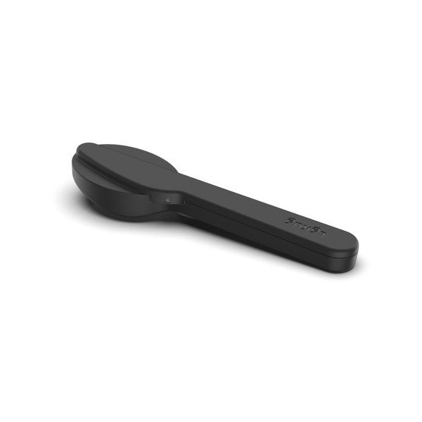 Černý/ve stříbrné barvě nerezový cestovní příbor v sadě 3 ks To Go – Lékué-image-4