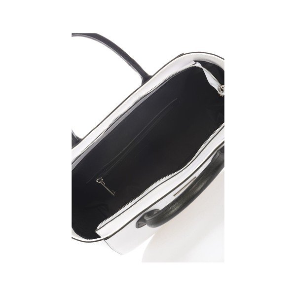 Bílá kožená kabelka Krole Krista -image-3