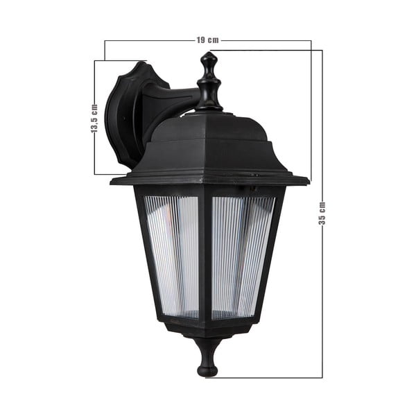 Nástěnné venkovní svítidlo (výška 15 cm) – Squid Lighting-image-3