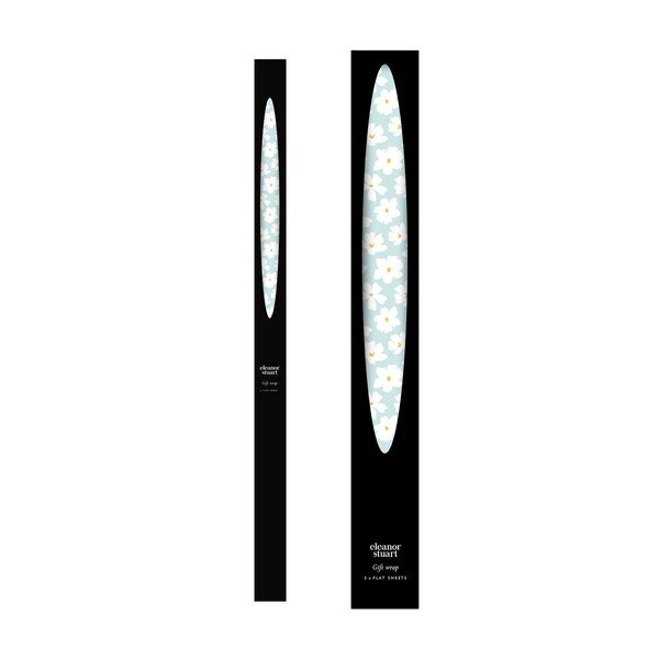 Modro-bílý balicí papír eleanor stuart No. 8 Floral-image-3