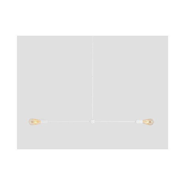 Bílé závěsné svítidlo Custom Form Triso-image-1