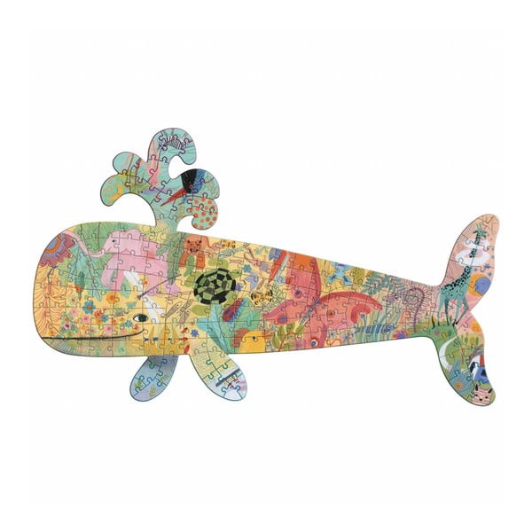 Umělecké puzzle Djeco Velryba, 150 dílků