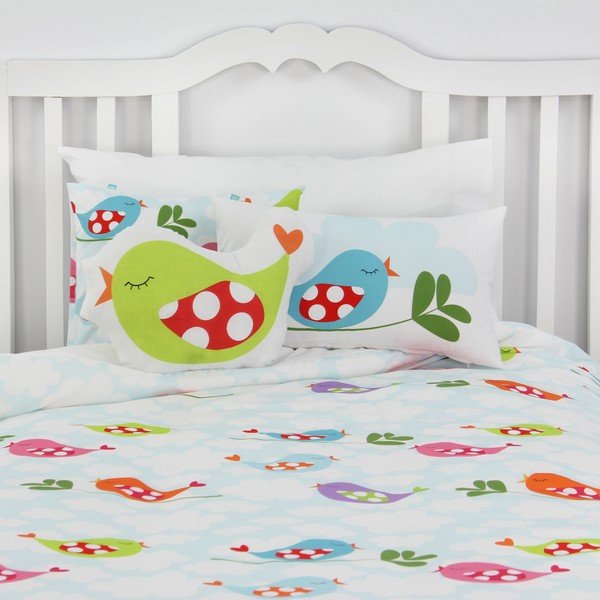 Bavlněný dětský polštářek Mr. Fox Little Birds, 40 x 30 cm-image-2