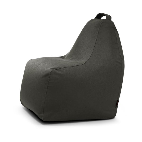 Tmavě šedý sedací vak Play Amuse – SLOWDOWN