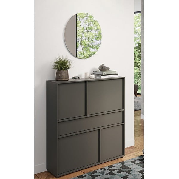 Antracitová předsíňová sestava Ameca 2.0 – Germania-image-1