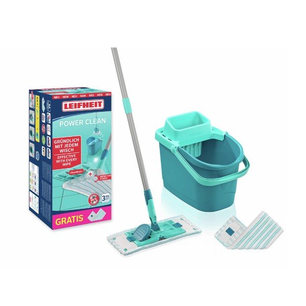 Mop s kbelíkem PowerClean M – LEIFHEIT