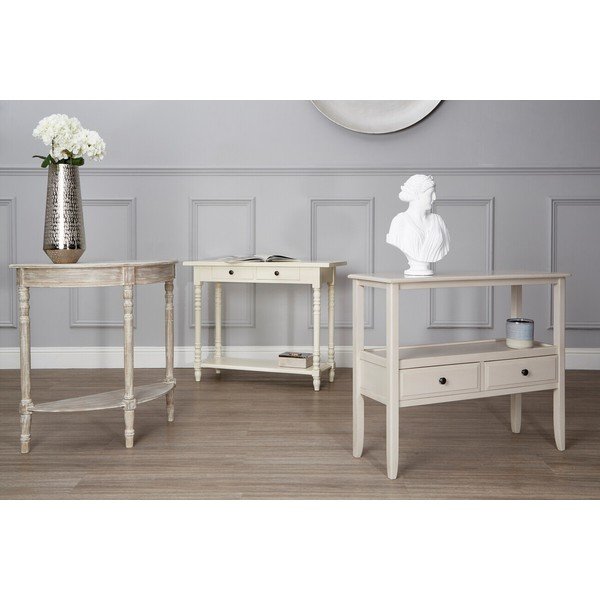 Slonovinový konzolový stolek z borovicového dřeva 35x96 cm Heritage – Premier Housewares-image-3
