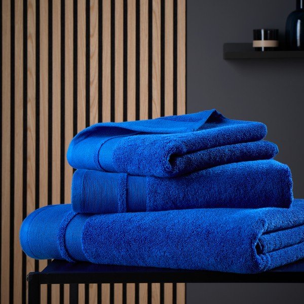 Modrý ručník 50x90 cm Zero Twist – Content by Terence Conran-image-3