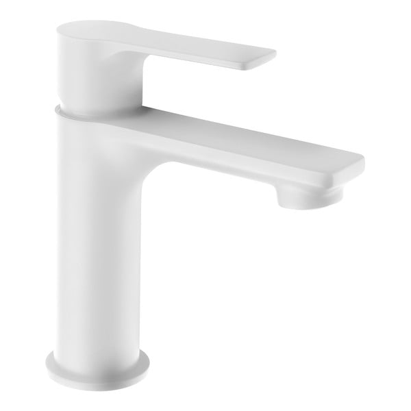 Bílá stojánková umyvadlová baterie Pax – Sapho