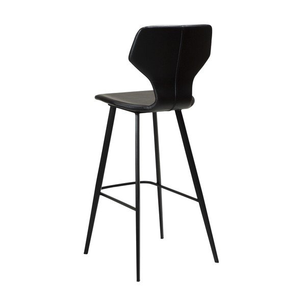 Černá barová židle (výška sedáku 79,5 cm) S.I.T – DAN-FORM Denmark-image-3