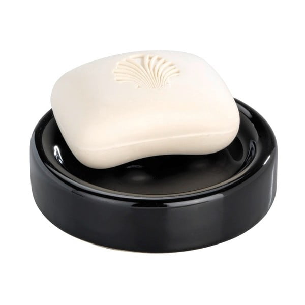 Černá keramická mýdlenka Wenko Polaris-image-1