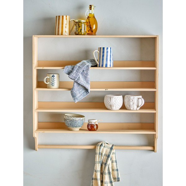 Patrová police z jedlového dřeva v přírodní barvě 70 cm Sal – Bloomingville-image-3