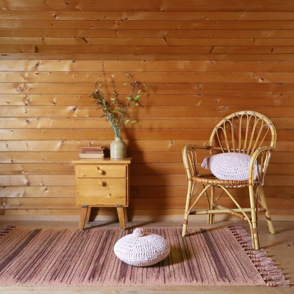 Koberec v cihlové barvě 100x150 cm Loomy – Nattiot-image-3