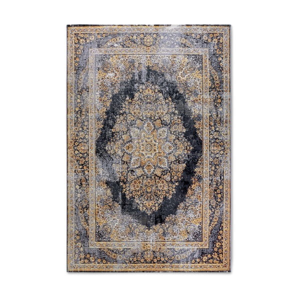 Venkovní koberec v antracitové a zlaté barvě 200x285 cm Martha – Villeroy&Boch