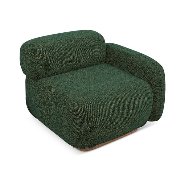 Tmavě zelený modul pohovky (pravý roh) Ailani – Makamii-image-3