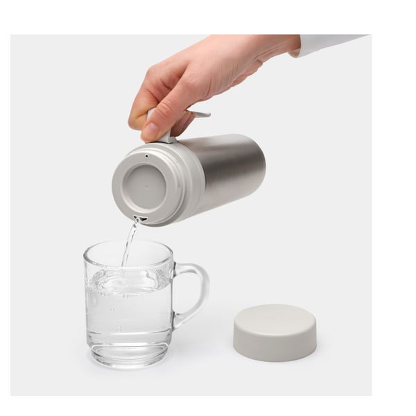 Světle šedý termo hrnek 500 ml Make & Take – Brabantia-image-4