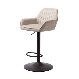 Béžová barová židle s nastavitelnou výškou Nolan – Unique Furniture