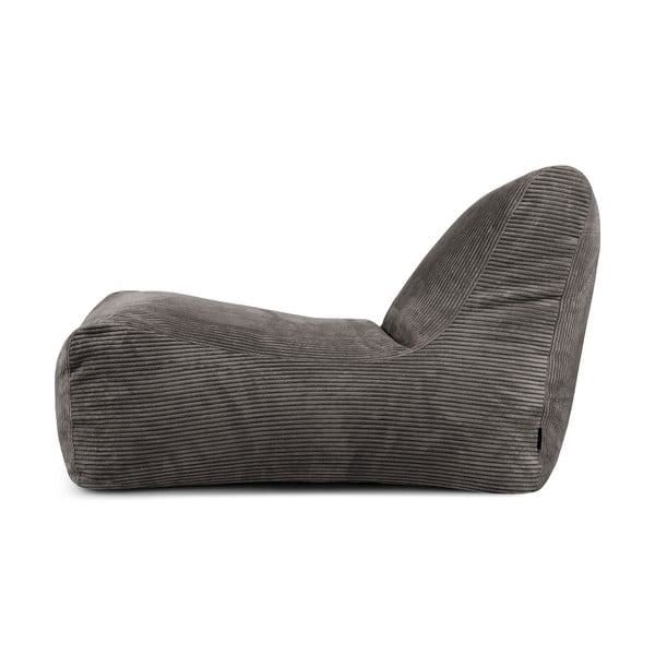 Světle šedý manšestrový sedací vak Lounge – SLOWDOWN-image-3