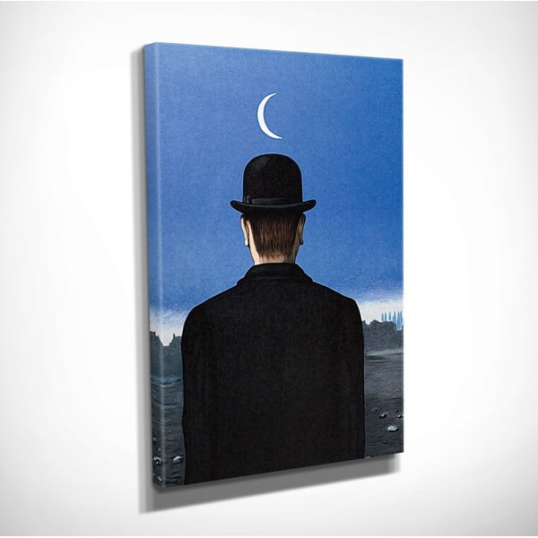 Nástěnná reprodukce na plátně Rene Magritte, 30 x 40 cm