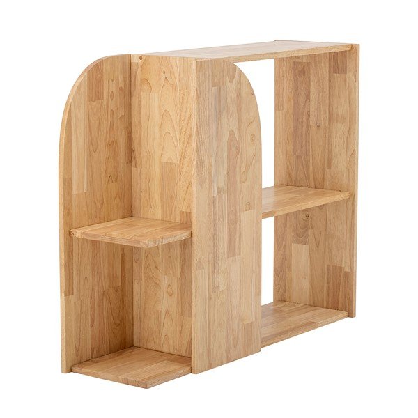 Knihovna z kaučukového dřeva v přírodní barvě 85x70 cm Alec – Bloomingville-image-3