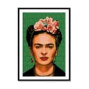Nástěnný obraz ze sambového dřeva Madre Selva Frida Draw, 40 x 60 cm