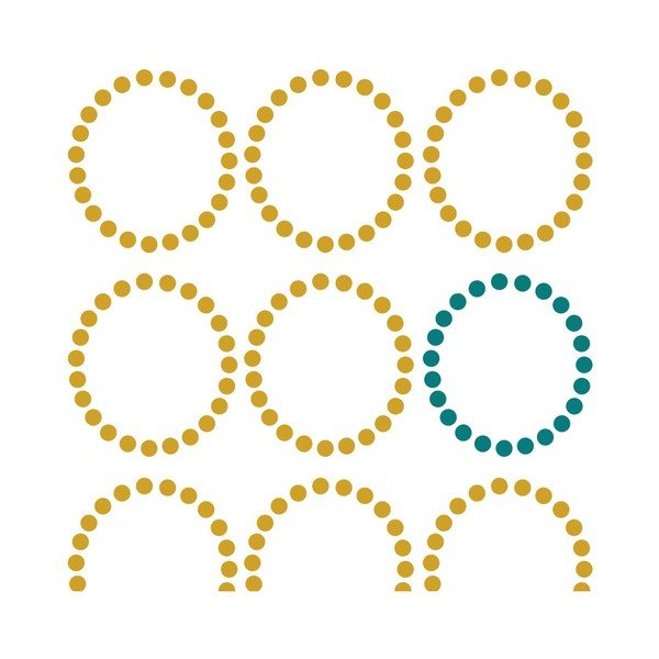 Povlak na peřinu Circles, 140x200 cm-image-3