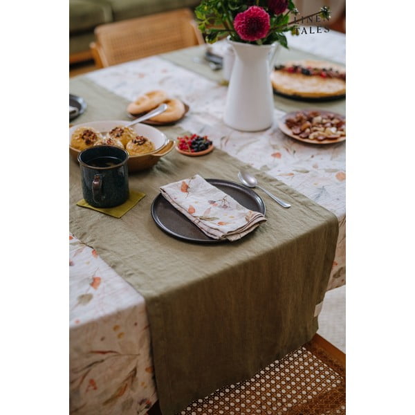 Lněný běhoun na stůl 40x200 cm – Linen Tales-image-3