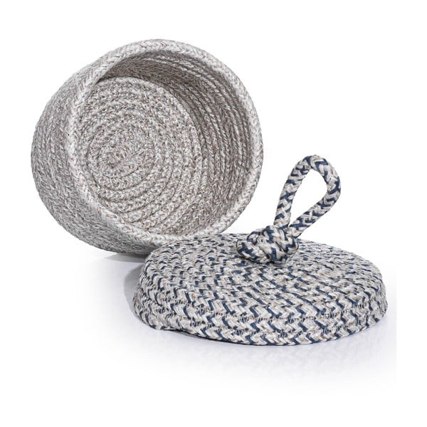 Látkový dekorativní úložný box s víkem – Mioli Decor-image-2