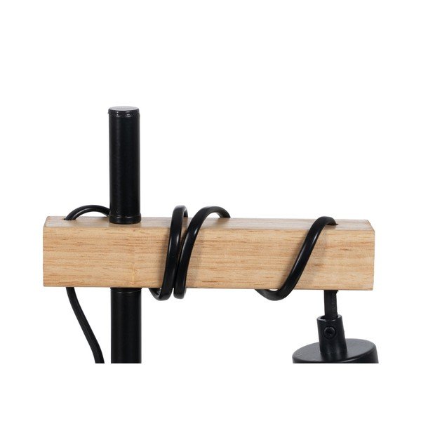 Stolní lampa v černé a přírodní barvě (výška 52 cm) – Ixia-image-3