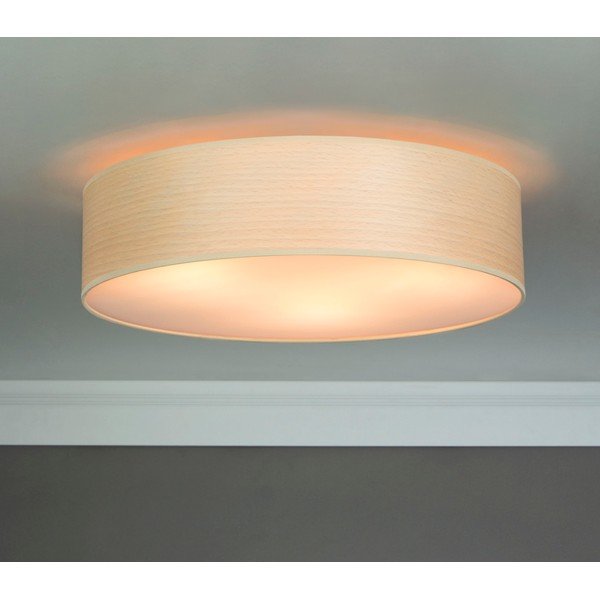 Stropní svítidlo z přírodní dýhy v barvě běleného buku Sotto Luce TSURI L, ⌀ 40 cm-image-2