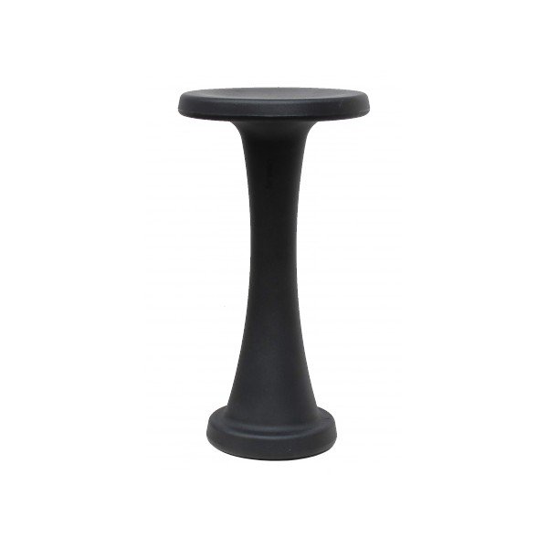 Černá stolička OneLeg, 48cm
