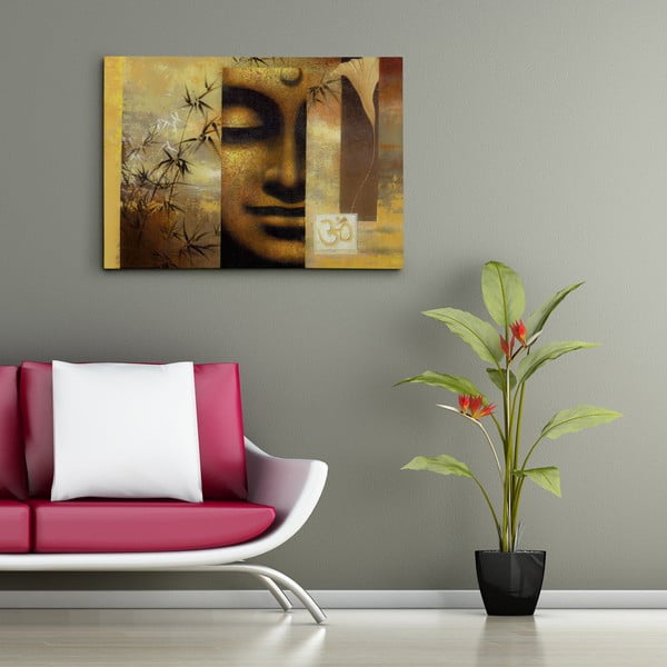 Obraz na plátně Buddha, 50x70 cm