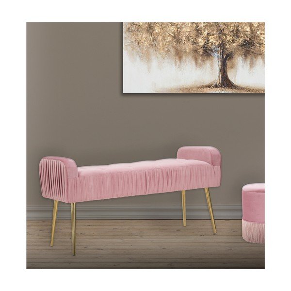 Růžová lavice Mauro Ferretti Lady-image-1