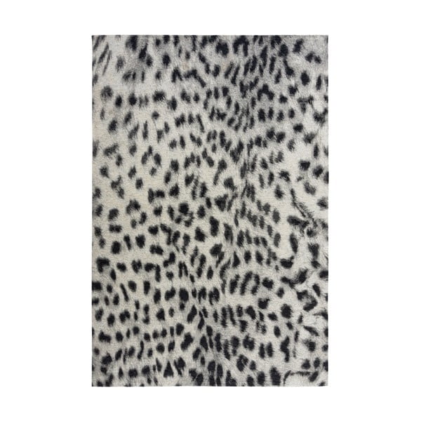 Černo-šedý koberec Flair Rugs Leopard, 155 x 230 cm
