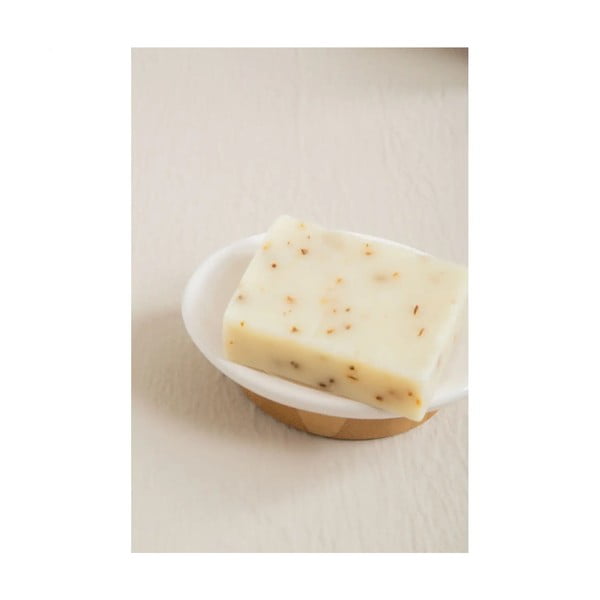 Bílá kamenná sada doplňků do koupelny Earth – Premier Housewares-image-2