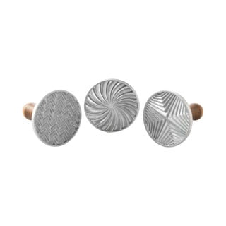 Sada 3 razítek na sušenky Nordic Ware Geo