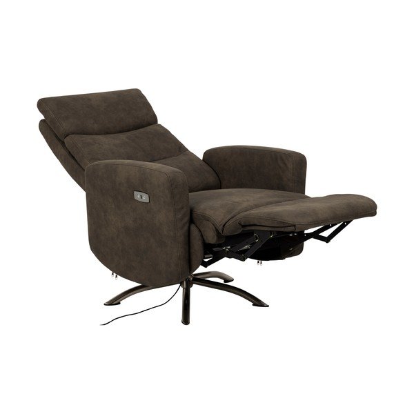 Antracitové relaxační křeslo Kamares – Actona-image-4
