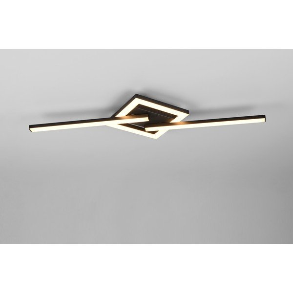 Černé LED stropní svítidlo 16x54 cm Viale – Reality-image-4