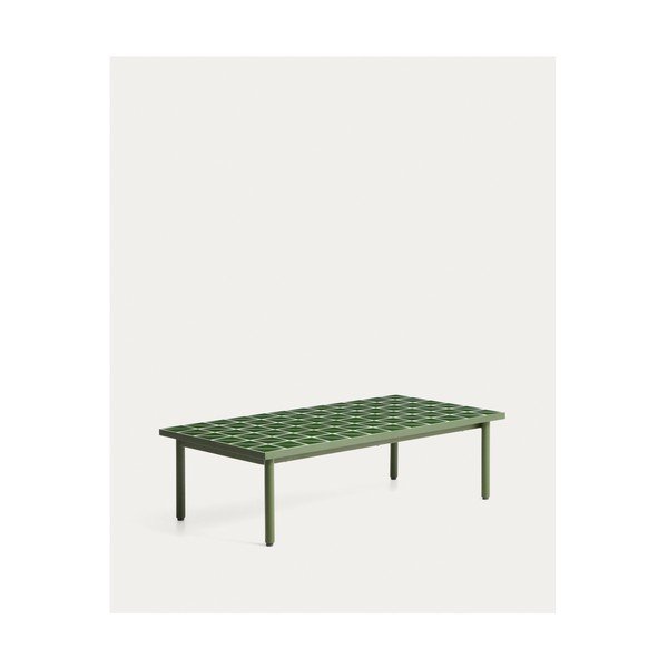 Zahradní konferenční stolek s keramickou deskou 61x122 cm Maurina – Kave Home-image-4