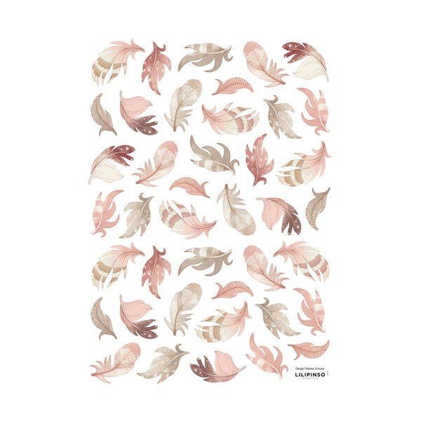 Arch samolepek 30x42 cm Feathers – Lilipinso