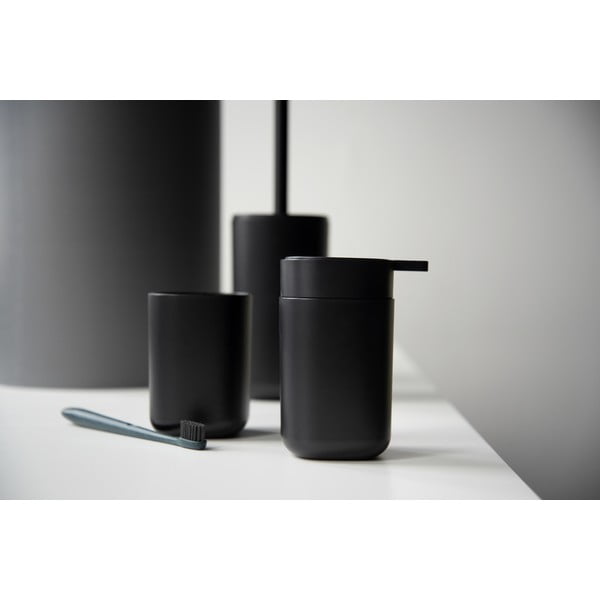 Černý dávkovač mýdla Wenko Davos-image-2