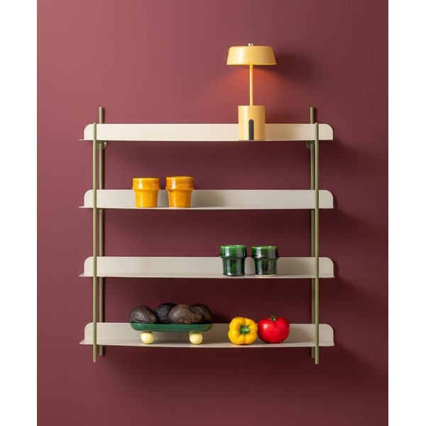 Okrově žlutá kovová LED stolní lampa (výška 22,5 cm) Elemental LED – Leitmotiv-image-1