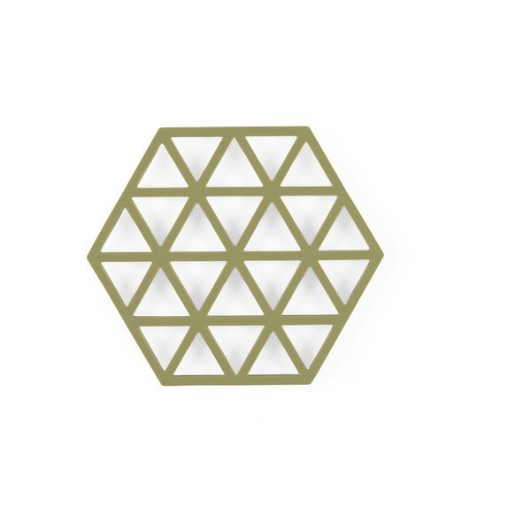 Silikonová podložka pod hrnec 16x14 cm Triangles – Zone