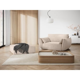 Béžová podnožka Vanda – Mazzini Sofas